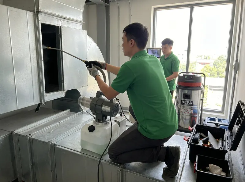 Commercial HVAC Air Duct Sanitization in San Jose, CA