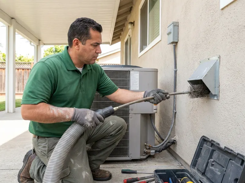 Dryer Vent Line Cleaning in San Jose, CA