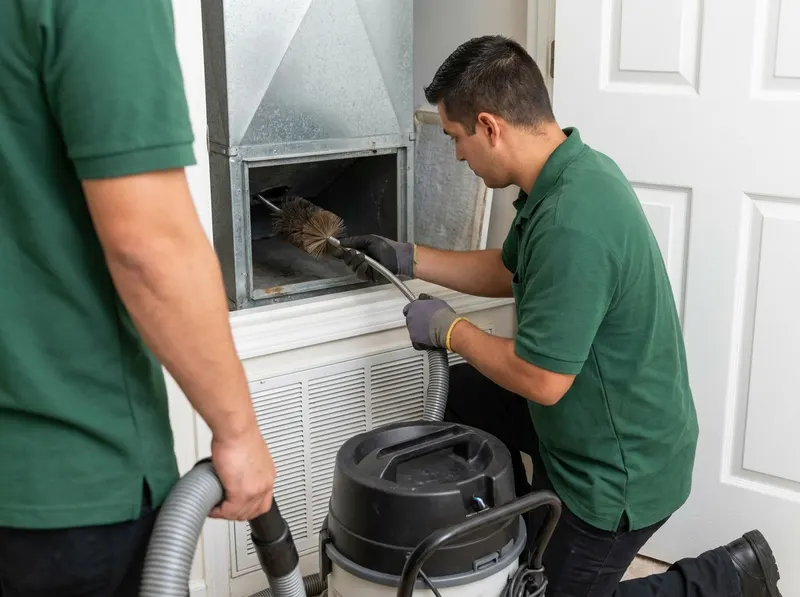 Return Air Plenum Decontamination in San Jose, CA