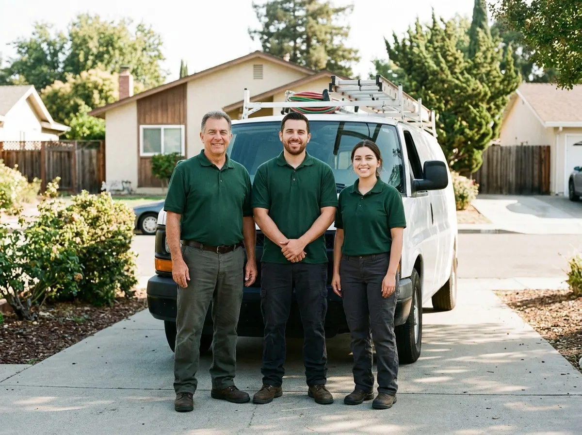 EverGreen Ridge HVAC air duct cleaning service team in San Jose, CA